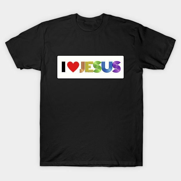 I Heart Jesus T-Shirt by threadsjam